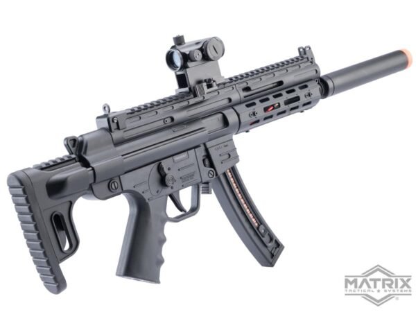 GSG-16 Matrix x GSG Tactical Airsoft AEG Sub Machinegun - CYMA